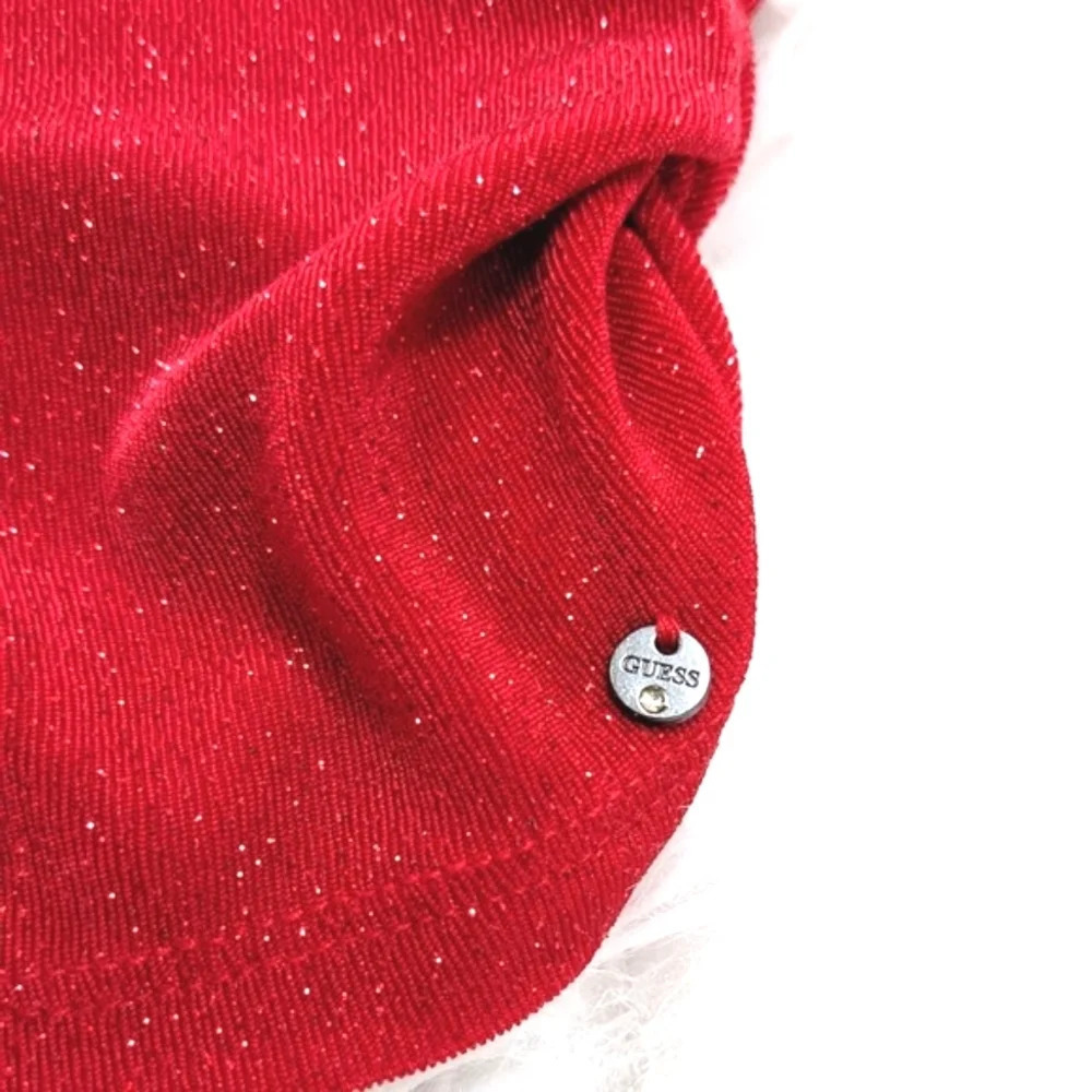 Guess Women Sleeveless Sparkly Party Tunic Tops - Picture 6 of 9